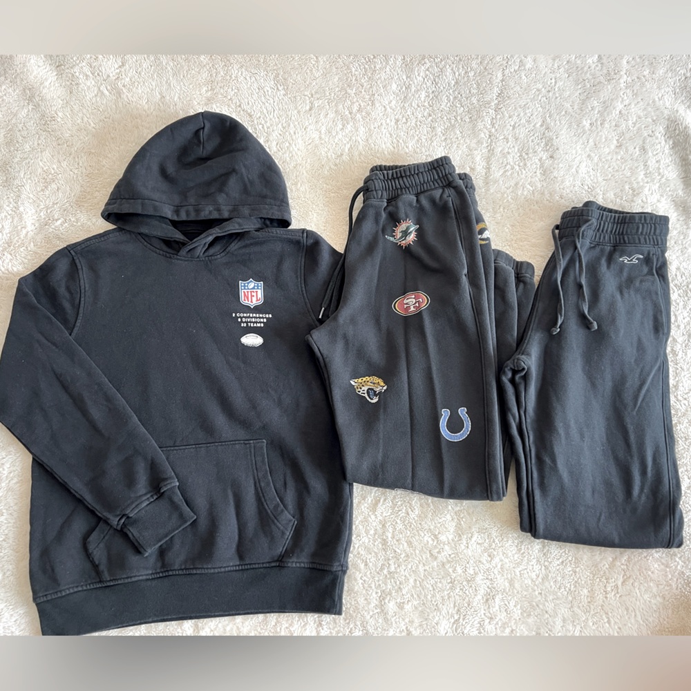 NFL Hoodie and sweatpants from Hollister